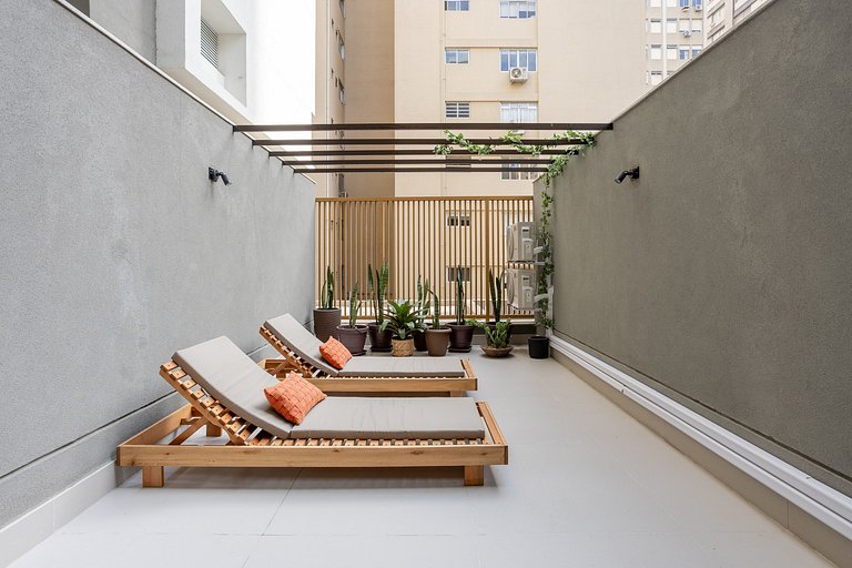 Esquina Jardyn 54m² | Apto Garden Gourmet
