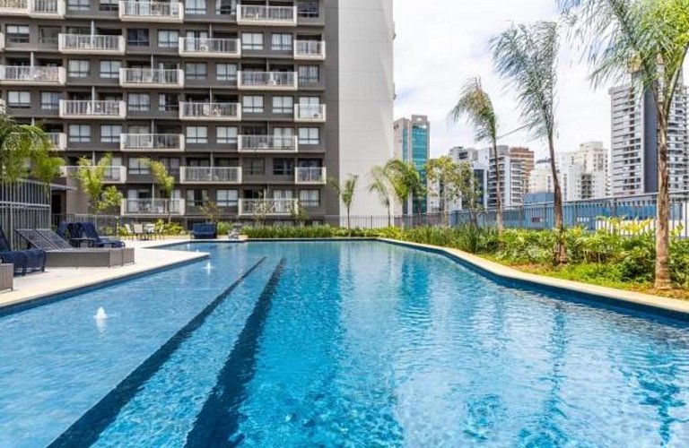 Nex One Vila Nova Conceição | Academia e Piscina