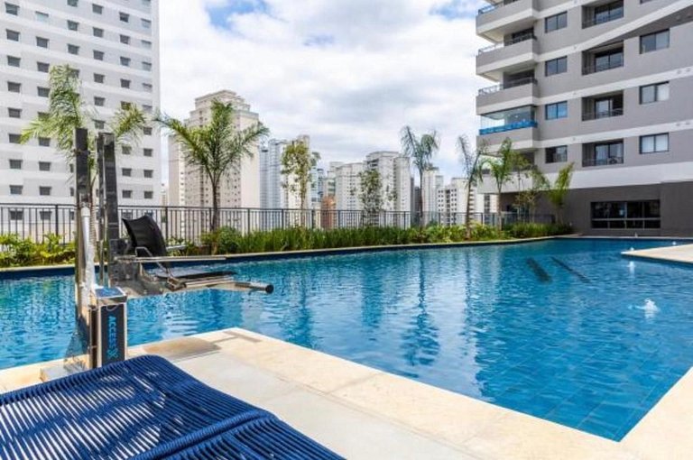 Nex One Vila Nova Conceição | Academia e Piscina