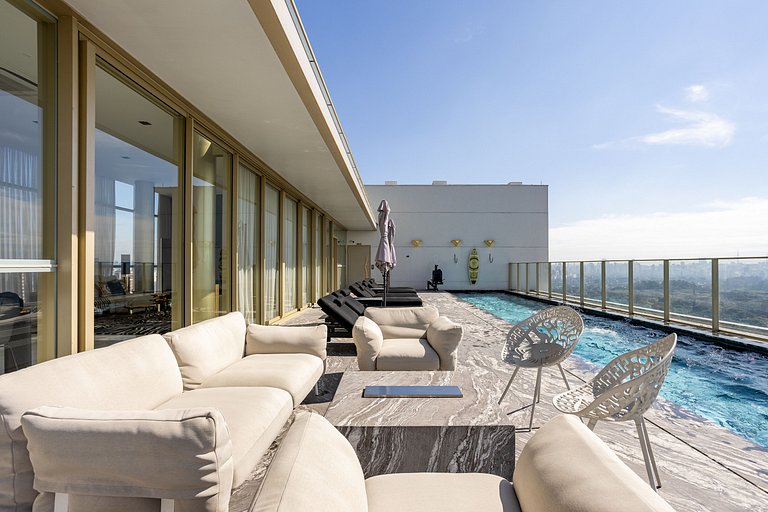Villa Versace | Piscina Rooftop e Academia