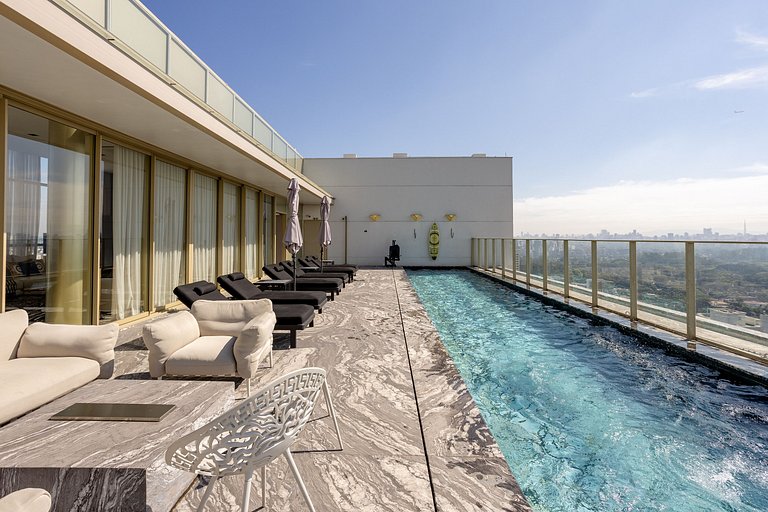 Villa Versace | Piscina Rooftop e Academia