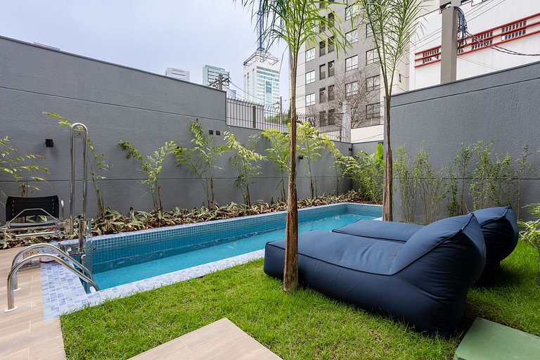 Mod Paulista | Piscina, Academia, Coworking