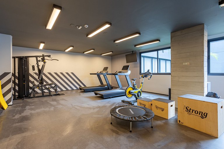 Mod Paulista | Piscina, Academia, Coworking