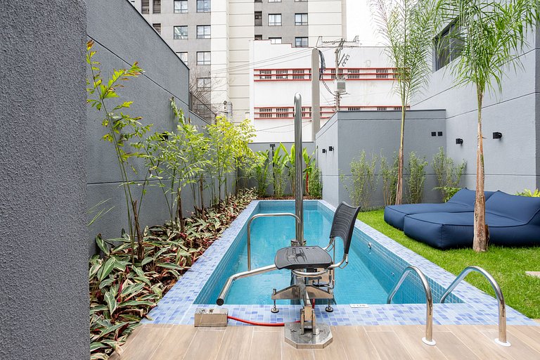 Mod Paulista | Piscina, Academia, Coworking