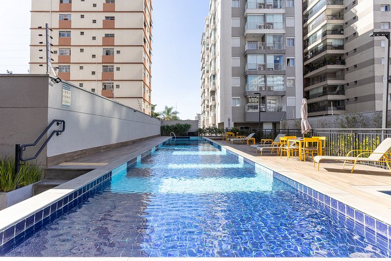 You Link Paulista | Piscina, Academia e Vaga