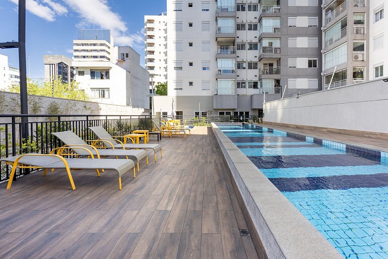 You Link Paulista | Piscina & Academia | Liberdade