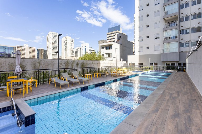 You Link Paulista | Piscina & Academia | Liberdade