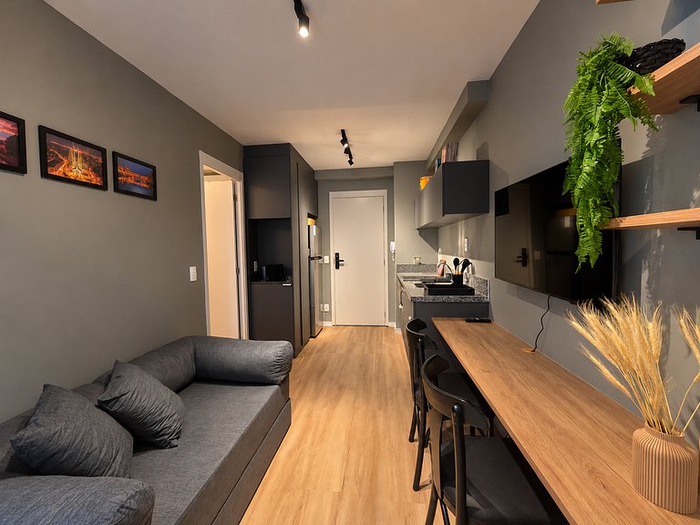 Apartamento 4 hóspedes Perdizes | Academia