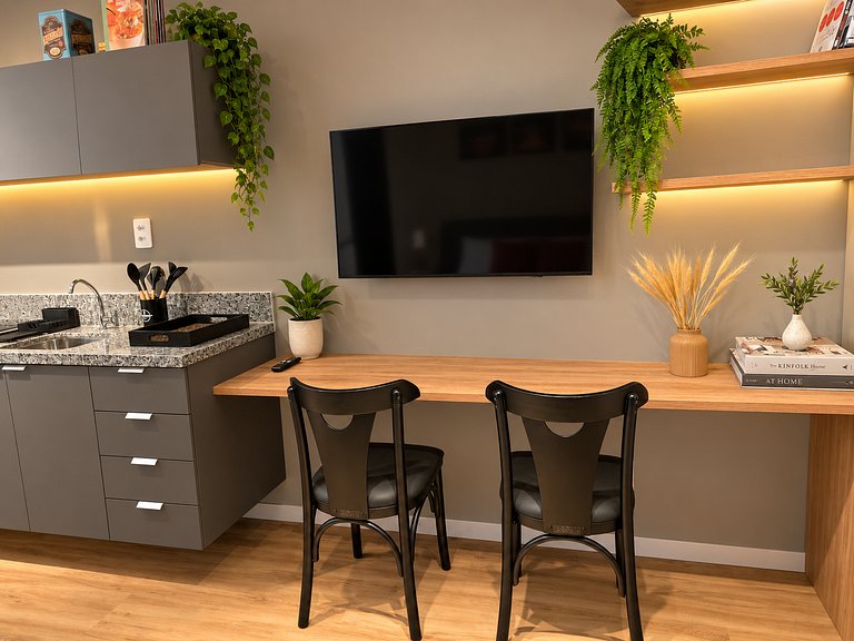 Apartamento 4 hóspedes Perdizes | Academia