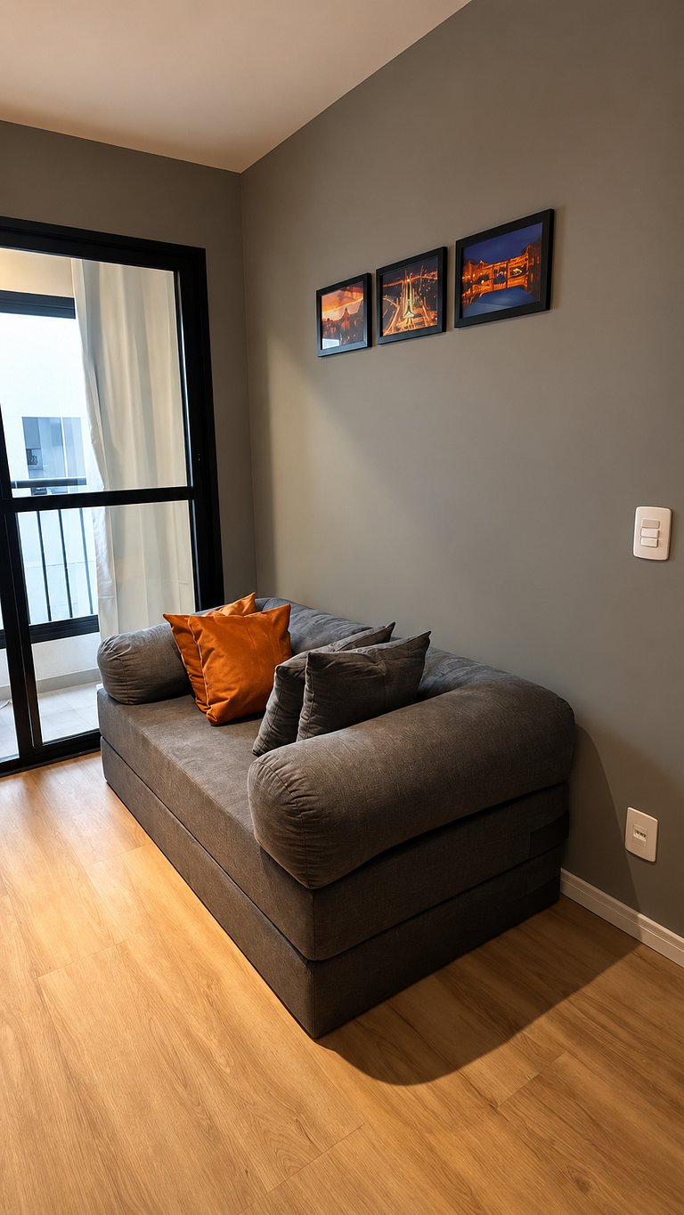 Apartamento 4 hóspedes Perdizes | Academia