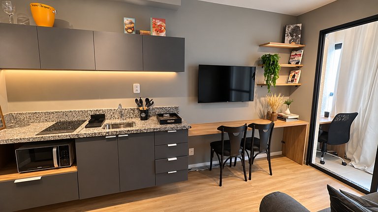 Apartamento 4 hóspedes Perdizes | Academia