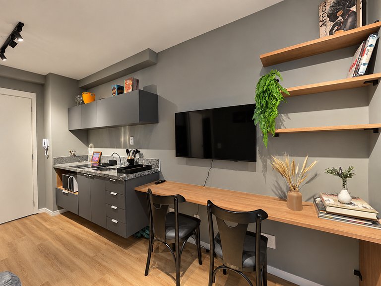 Apartamento 4 hóspedes Perdizes | Academia