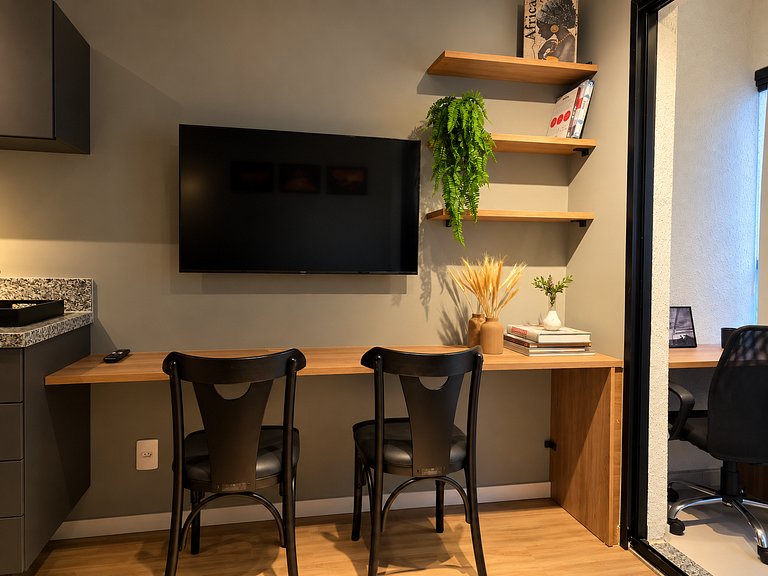 Apartamento 4 hóspedes Perdizes | Academia