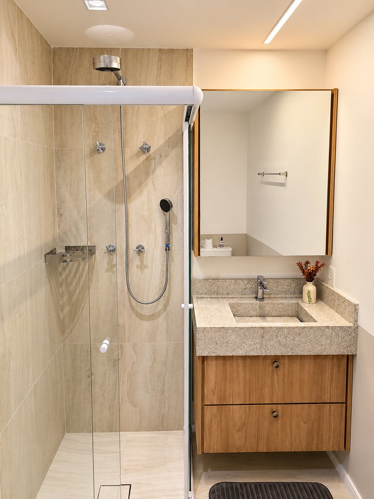 Studio Brooklin | Piscina Rooftop e Academia