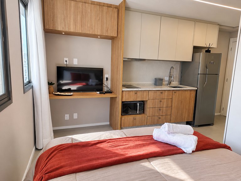 Studio Brooklin | Piscina Rooftop e Academia