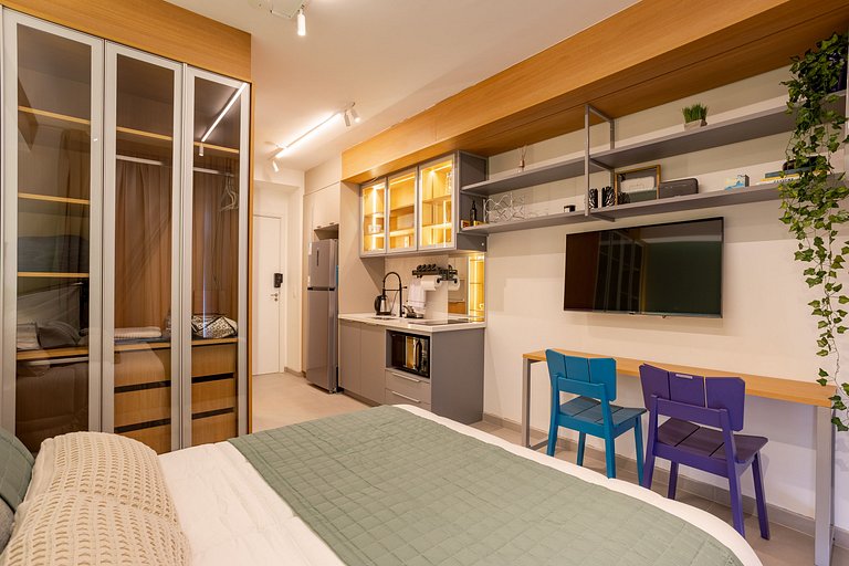 Nex One Faria Lima | Gym, Piscina e Cowork