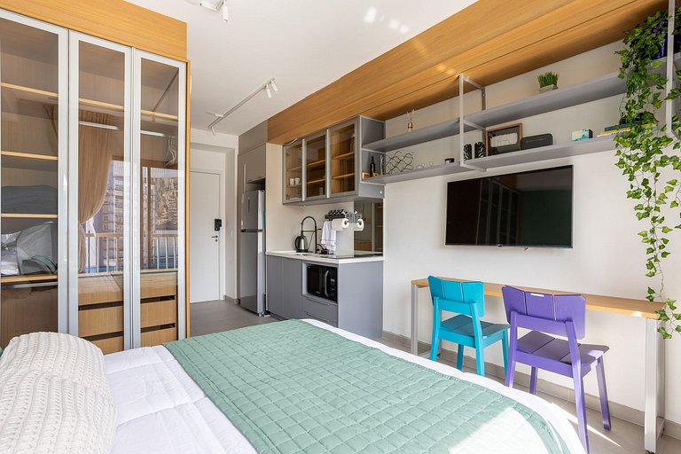 Nex One Faria Lima | Gym, Piscina e Cowork