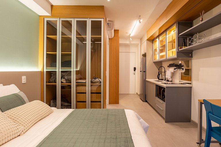 Nex One Faria Lima | Gym, Piscina e Cowork