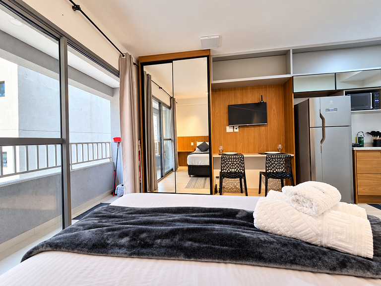 Studio Brooklin | Metrô e Shopping Morumbi