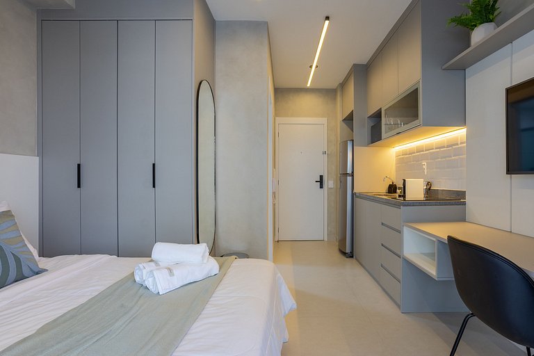 Zip Brooklin | 19º andar | Piscina e Academia
