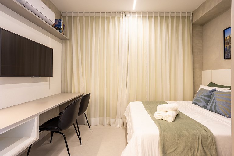 Zip Brooklin | 19º andar | Piscina e Academia